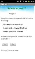 SkyDriver capture d'écran 1