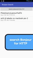 Bonjour Search HTTP in Wi-Fi poster