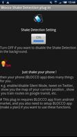 BLOCCO Shake Detection plug-in capture d'écran 1