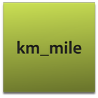 km mile feet yard conversion icône