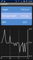 Log Weight تصوير الشاشة 1