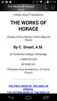 The Works of Horace الملصق