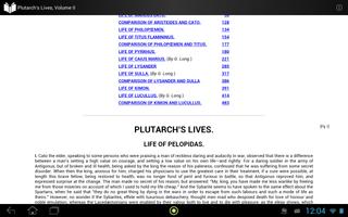 Plutarch's Lives Volume 2 capture d'écran 3