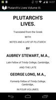 Plutarch's Lives Volume 3 海报