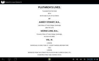 Plutarch's Lives Volume 3 screenshot 2