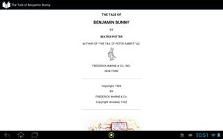 Benjamin Bunny imagem de tela 2