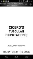 Cicero's Tusculan Disputations پوسٹر