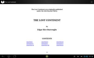 The Lost Continent by Edgar Rice Burroughs Ekran Görüntüsü 2