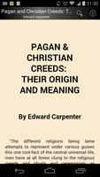 Pagan and Christian Creeds poster