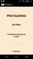 Protagoras by Plato Cartaz