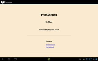 Protagoras by Plato 스크린샷 2