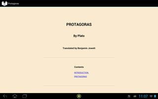 Protagoras by Plato imagem de tela 2