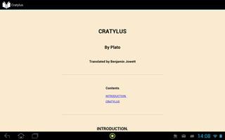 Cratylus by Plato screenshot 2