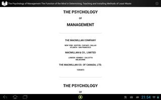 The Psychology of Management screenshot 2