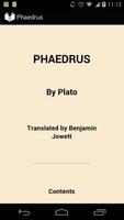 Phaedrus by Plato постер