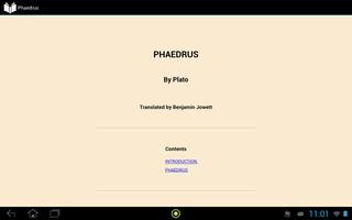 2 Schermata Phaedrus by Plato
