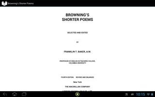 Browning's Shorter Poems скриншот 2