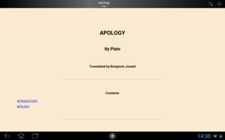 برنامه‌نما Apology by Plato عکس از صفحه