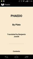 Phaedo by Plato poster