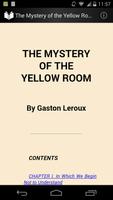 The Mystery of the Yellow Room poster