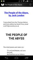 Poster The People of the Abyss