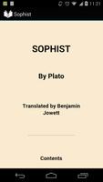 Poster Sophist by Plato