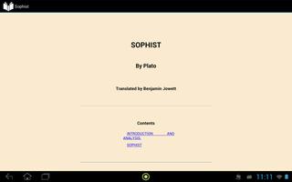 Sophist by Plato captura de pantalla 2