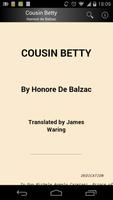 Cousin Betty पोस्टर