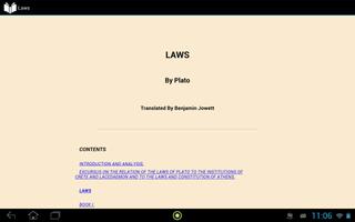 Laws by Plato Ekran Görüntüsü 2