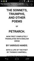 Poems of Petrarch Affiche