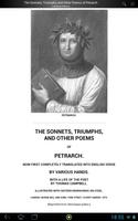 Poems of Petrarch capture d'écran 2