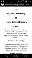 The Botanical Magazine Vol. 03 Affiche