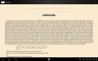 Sarrasine تصوير الشاشة 3