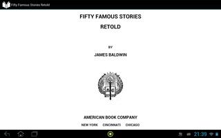 2 Schermata Fifty Famous Stories Retold