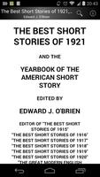 The Best Short Stories of 1921 plakat