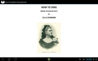 برنامه‌نما How to Sing عکس از صفحه