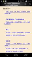 The School for Scandal اسکرین شاٹ 1