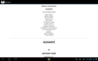 برنامه‌نما Quisanté عکس از صفحه