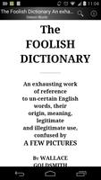 The Foolish Dictionary plakat