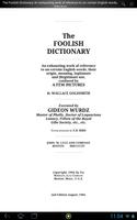 The Foolish Dictionary capture d'écran 2