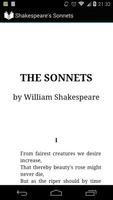 The Sonnets by Shakespeare plakat