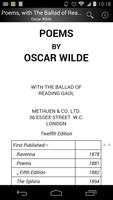 Poems by Oscar Wilde poster