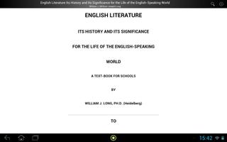 English Literature Ekran Görüntüsü 2
