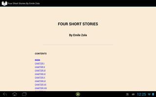 Émile Zola Short Stories ภาพหน้าจอ 2