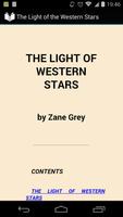Poster The Light of the Western Stars