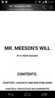 Poster Mr. Meeson's Will