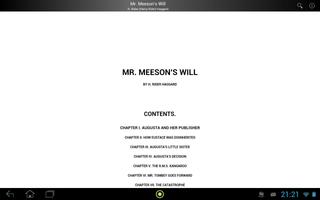 Mr. Meeson's Will स्क्रीनशॉट 2