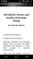 Poster Kwaidan: Strange Things