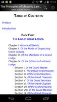 1 Schermata The Principles of Masonic Law