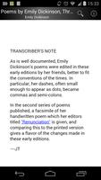 Emily Dickinson Poems الملصق